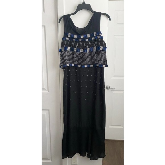 Jonathan Simkhai Beaded Dress, size Medium (BUT fits like a size small) - Picture 2 of 7